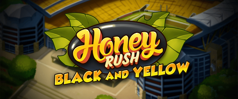 Honey Rush Black and Yellow - Game Title