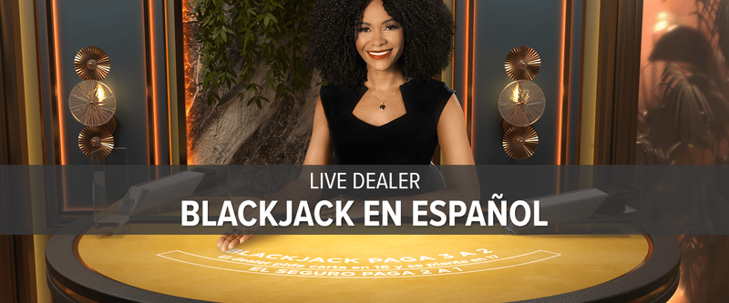 Live Dealer Blackjack en Español 2 - Game Title