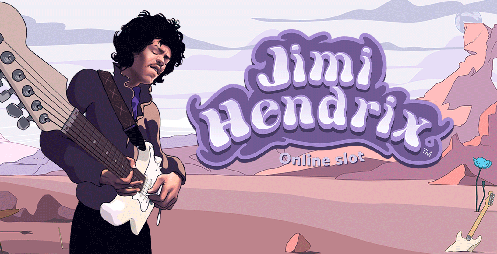 Jimi Hendrix Online Slot - Game Title