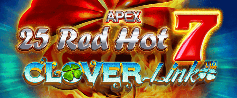 25 Red Hot 7 Clover Link - Game Title