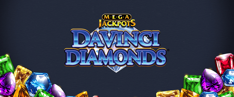 Mega Jackpots Da Vinci Diamonds - Game Title