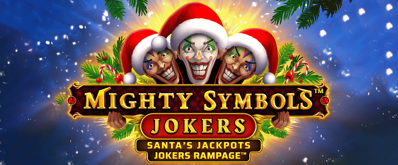 Mighty Symbols Jokers Santa's Jackpots - Game Title