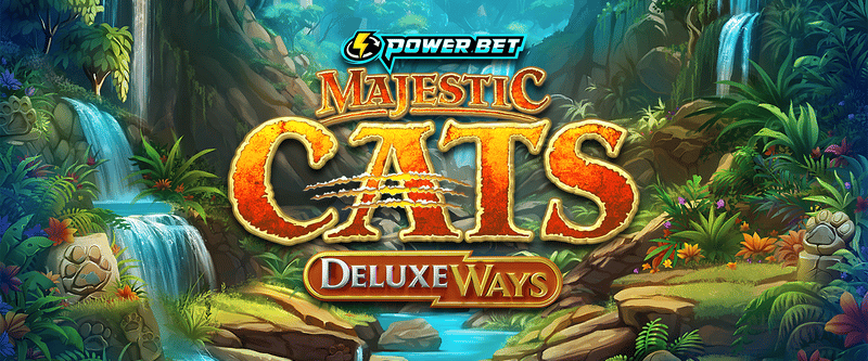 Majestic Cats DeluxeWays Power Bet - Game Title