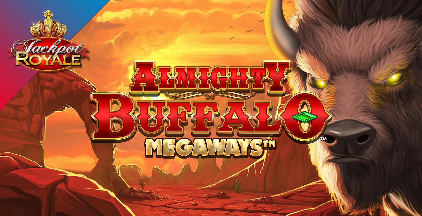 Almighty Buffalo Megaways Jackpot Royale (L) - Game Title