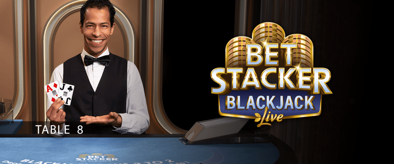 Live Dealer Classic Bet Stacker Blackjack 8 (ON/AB) - Game Title