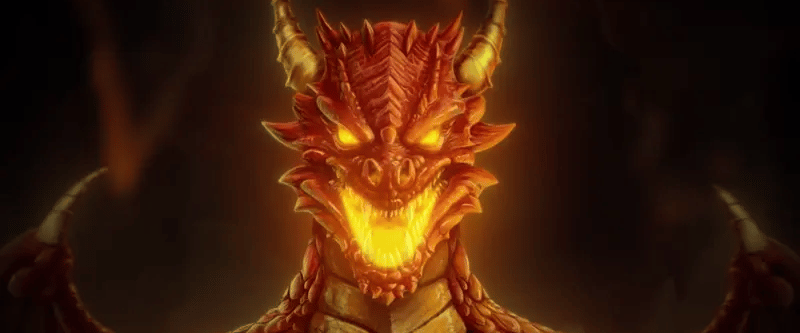 Dragons Lock - Game Title