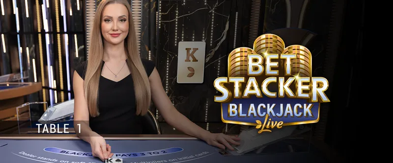 Live Dealer Infinite Bet Stacker Blackjack (Ontario) - Game Title