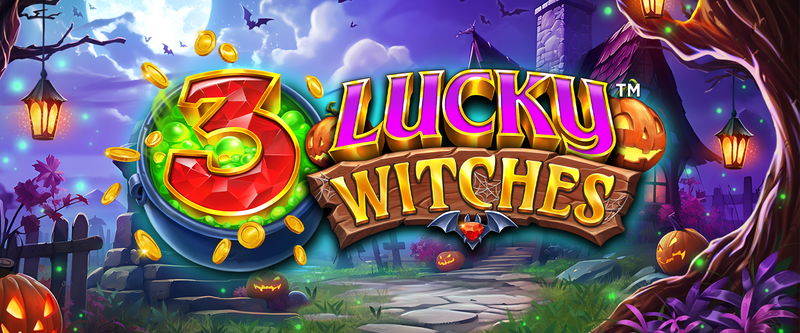 3 Lucky Witches - Game Title