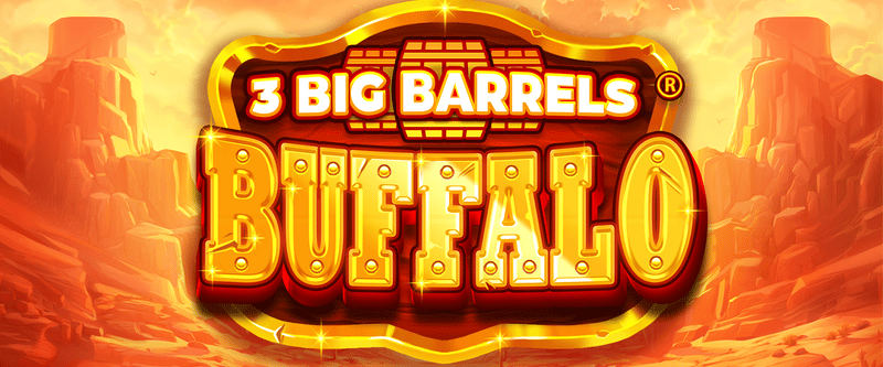 3 Big Barrels Buffalo - Game Title