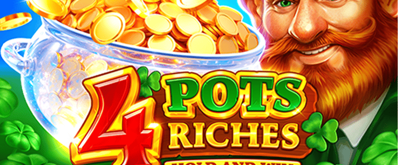 4 Pots Riches Hold and Win - Game Title