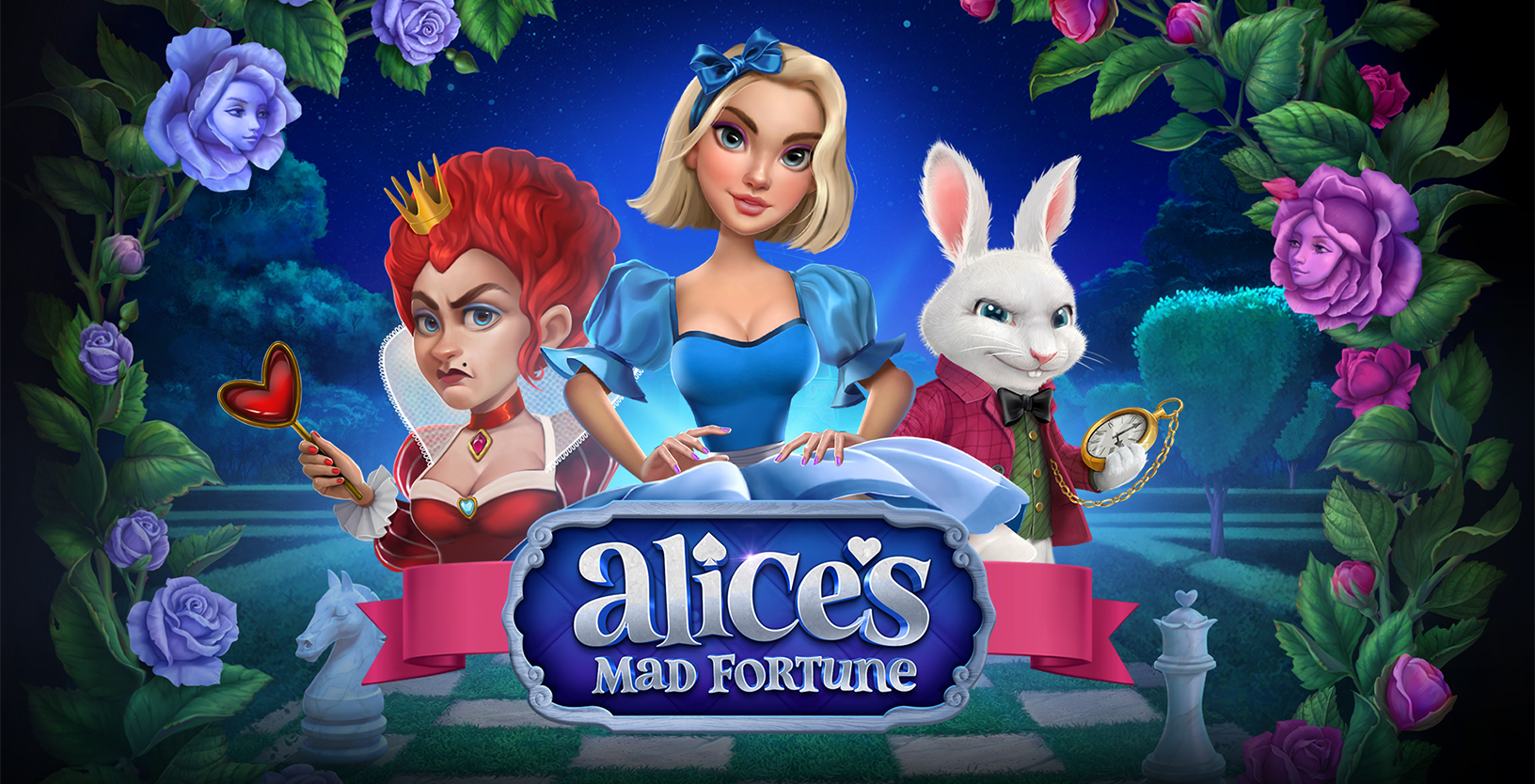 Alice's Mad Fortune - Game Title