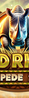 Wild Rhino Stampede Stacks - Game Title
