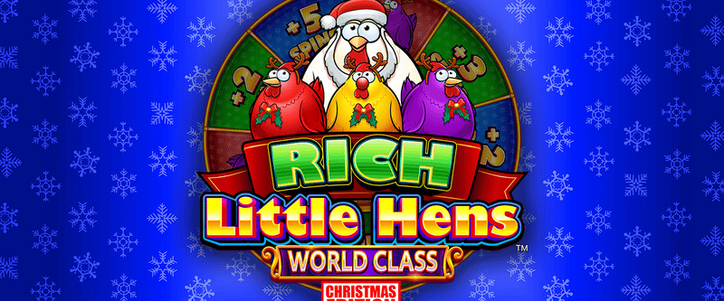 Rich Little Hens World Class Christmas Edition - Game Title