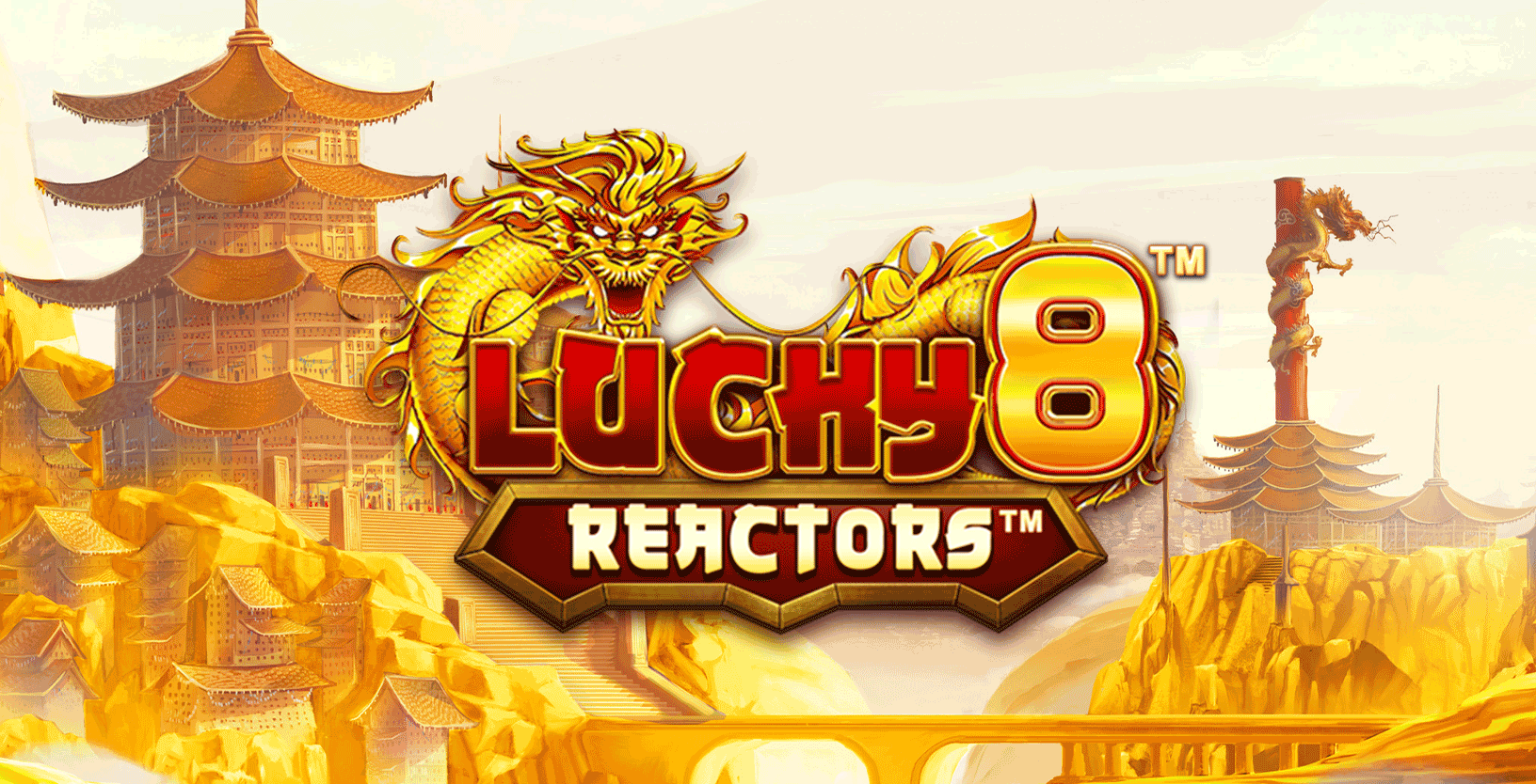 Lucky 8 Reactors - Game Title