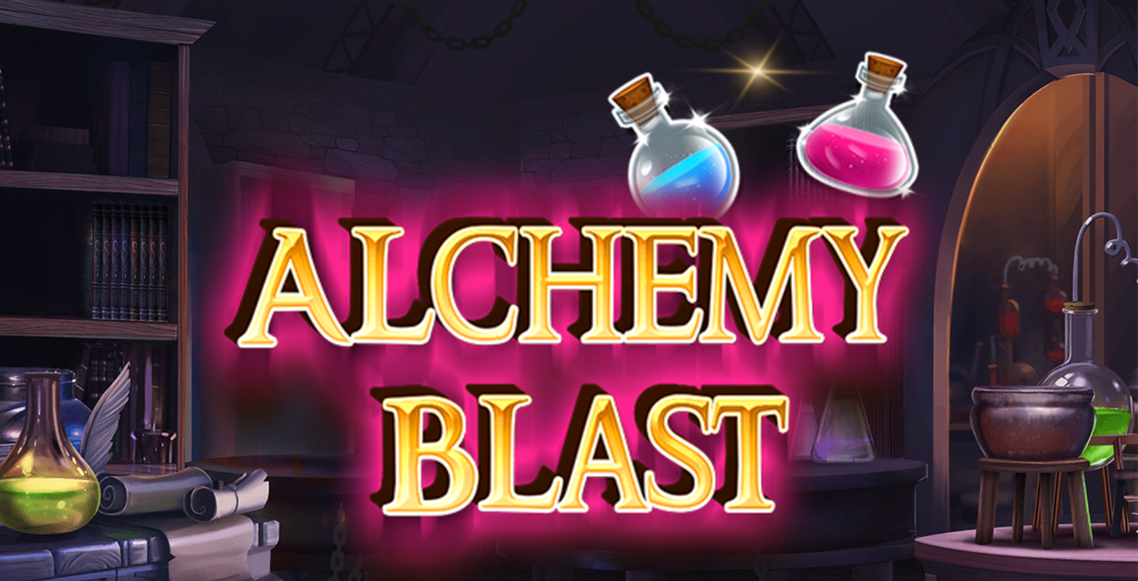 Alchemy Blast - Game Title