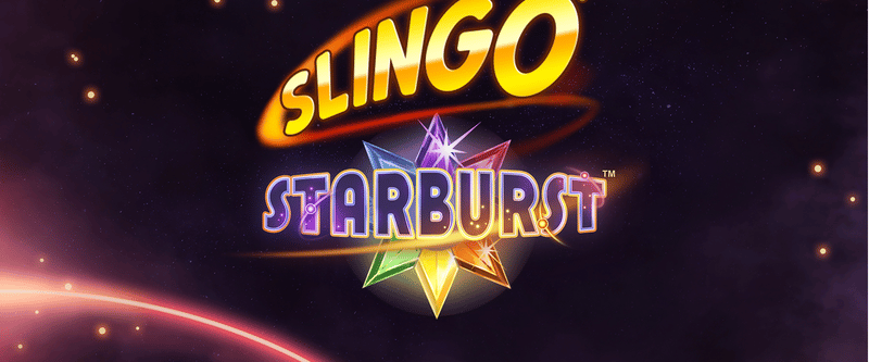 Slingo Starburst - Game Title