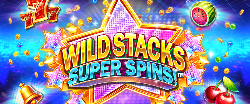Wild Stacks Super Spins - Game Title