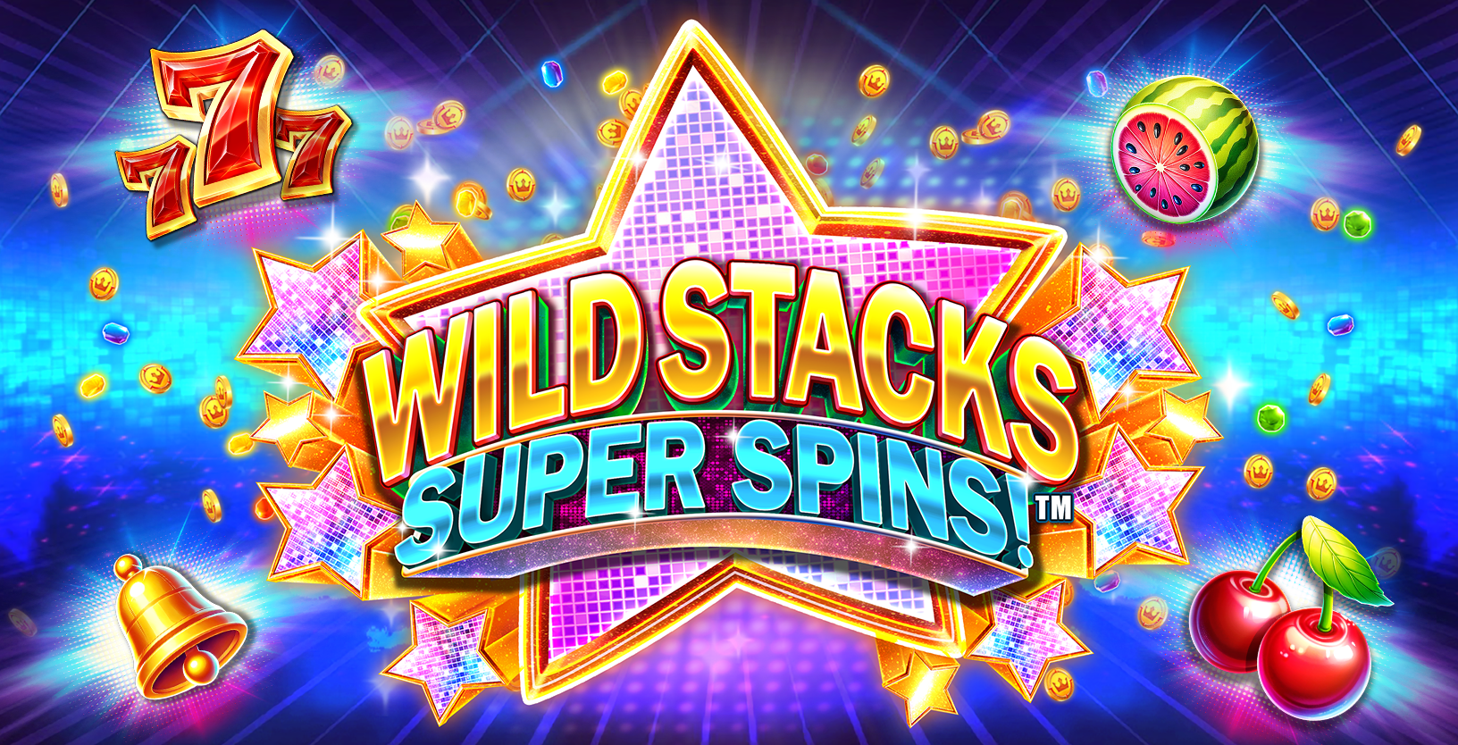 Wild Stacks Super Spins - Game Title