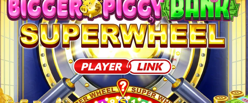 Bigger Piggy Bank Superwheel - Game Title