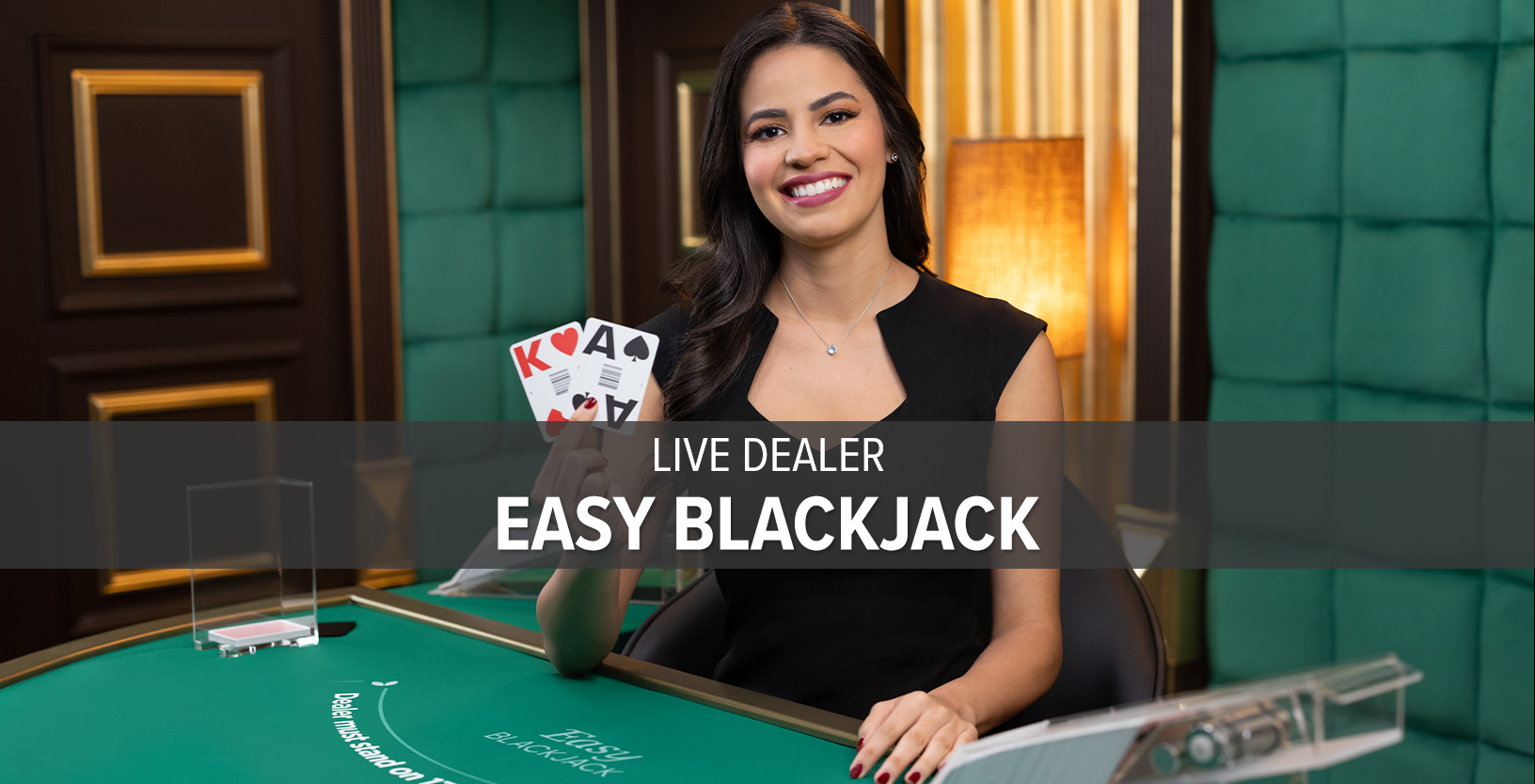 Live Dealer Easy Blackjack - Game Title