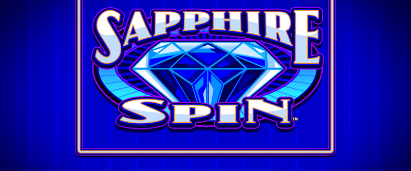 Sapphire Spin - Game Title