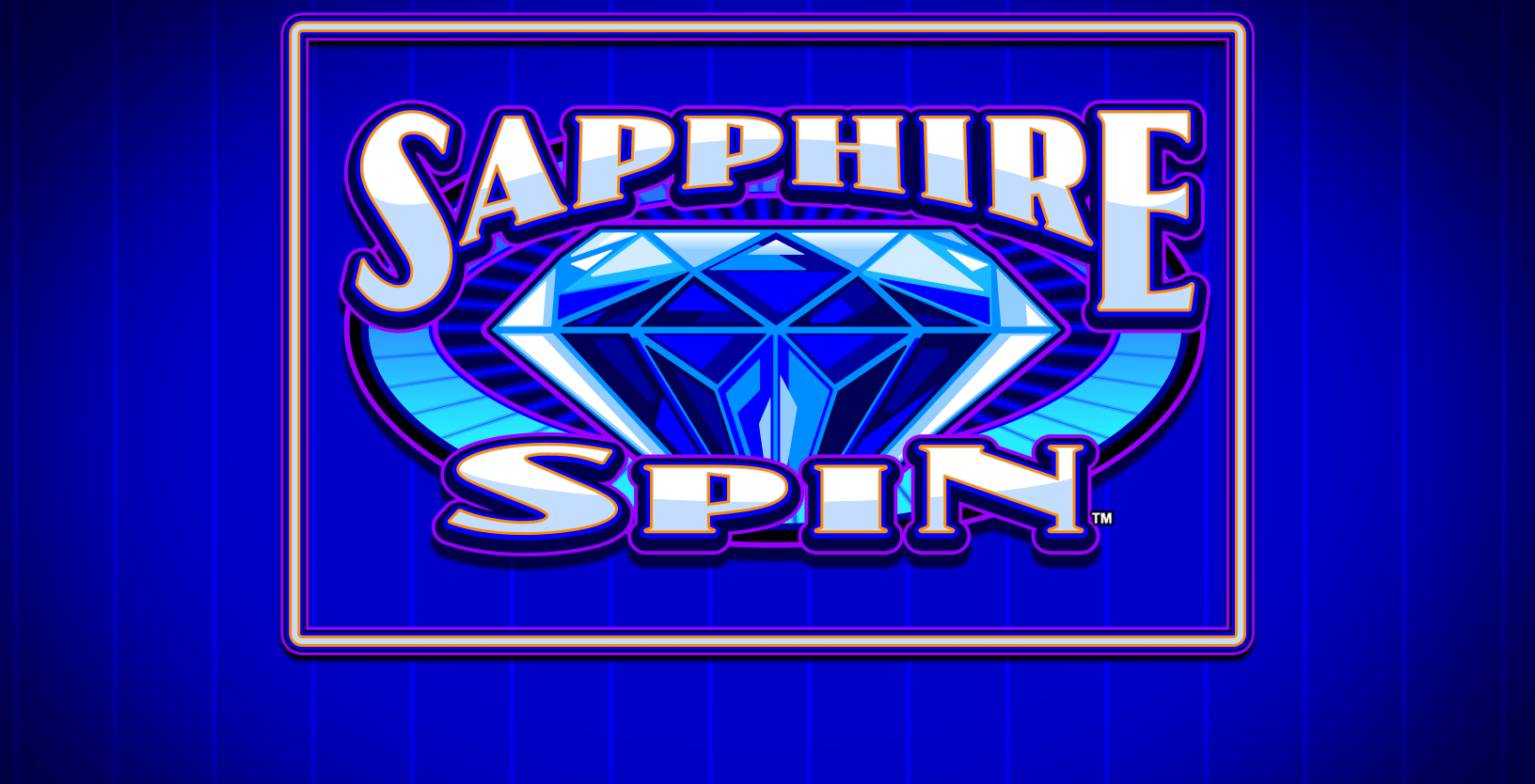 Sapphire Spin - Game Title