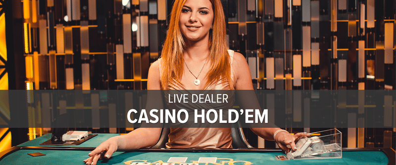 Live Dealer Casino Hold'em (MI) - Game Title