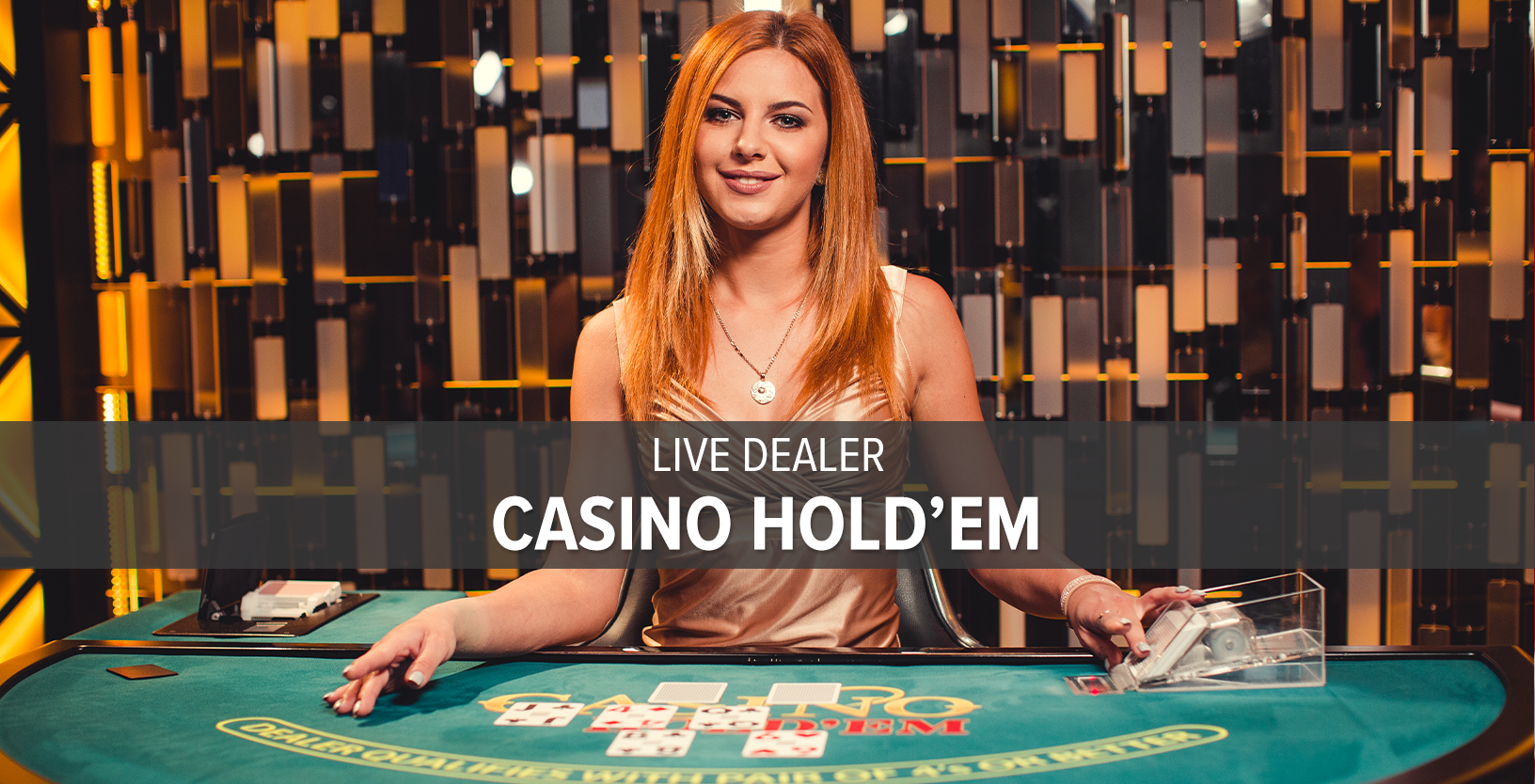 Live Dealer Casino Hold'em (MI) - Game Title