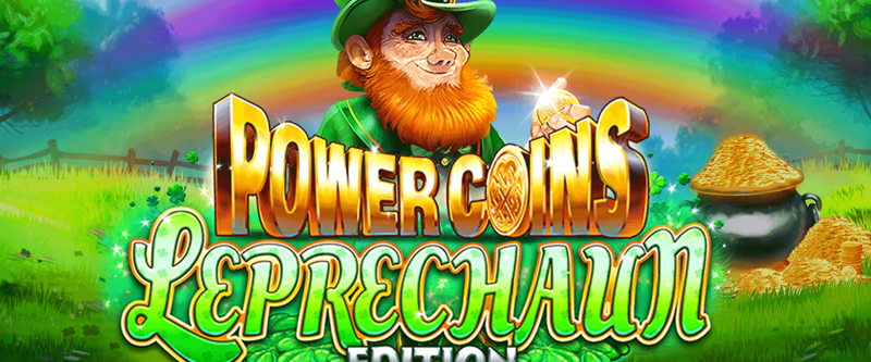Power Coins Leprechaun Edition - Game Title