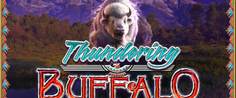 Thundering Buffalo - Game Title