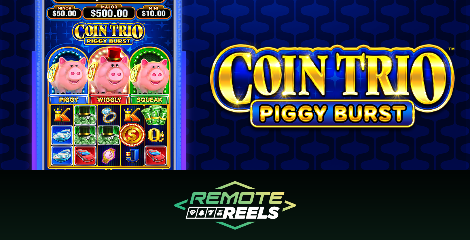 Coin Trio Piggy Burst (2011) - Game Title