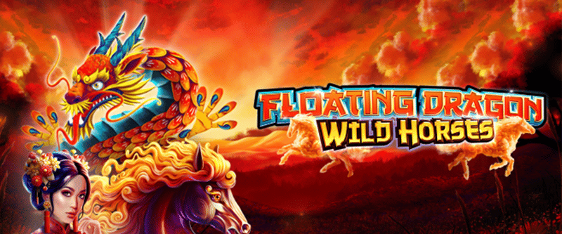 Floating Dragon Wild Horses - Game Title
