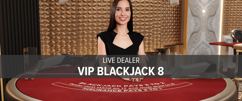 Live Dealer VIP Blackjack 08 (MI) - Game Title