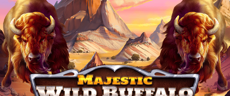 Majestic Wild Buffalo - Game Title