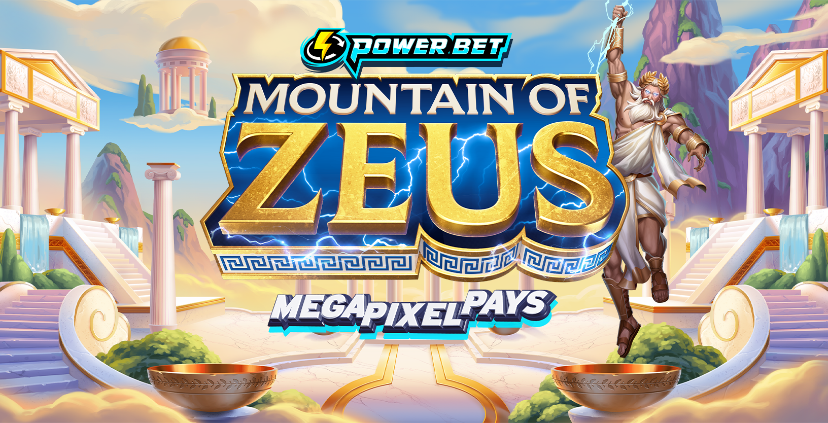 Mountain of Zeus Power Bet - Game Title