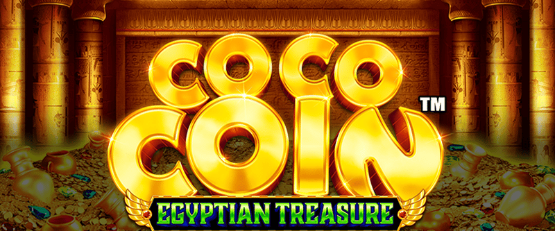 Co Co Coin Egyptian Treasure - Game Title