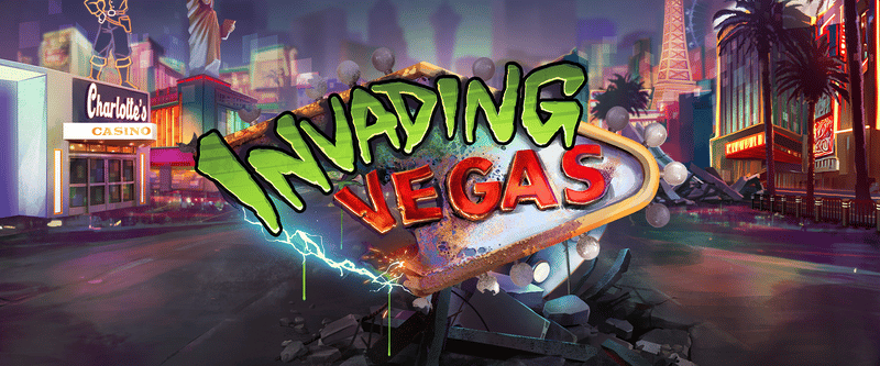 Invading Vegas - Game Title