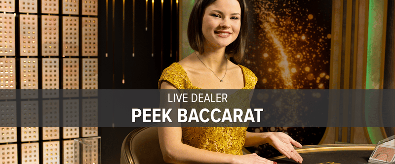 Live Dealer Peek Baccarat (ON) - Game Title