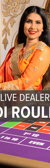 Live Dealer Hindi Roulette - Game Title