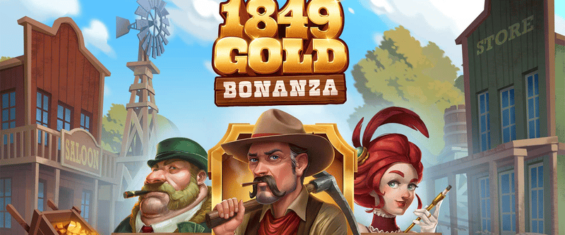 1849 Gold Bonanza - Game Title
