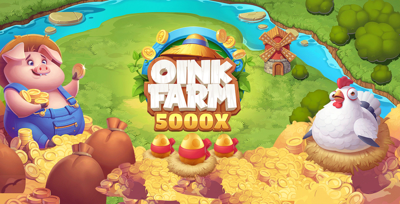 Oink Farm - Game Title