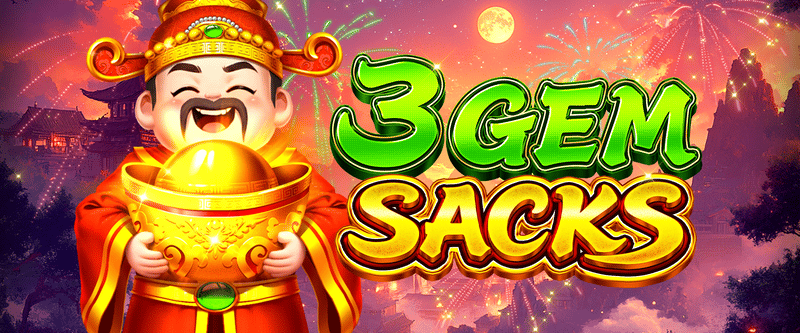 3 Gem Sacks - Game Title