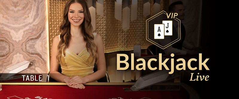 Live Dealer VIP Blackjack 1 (MI) - Game Title