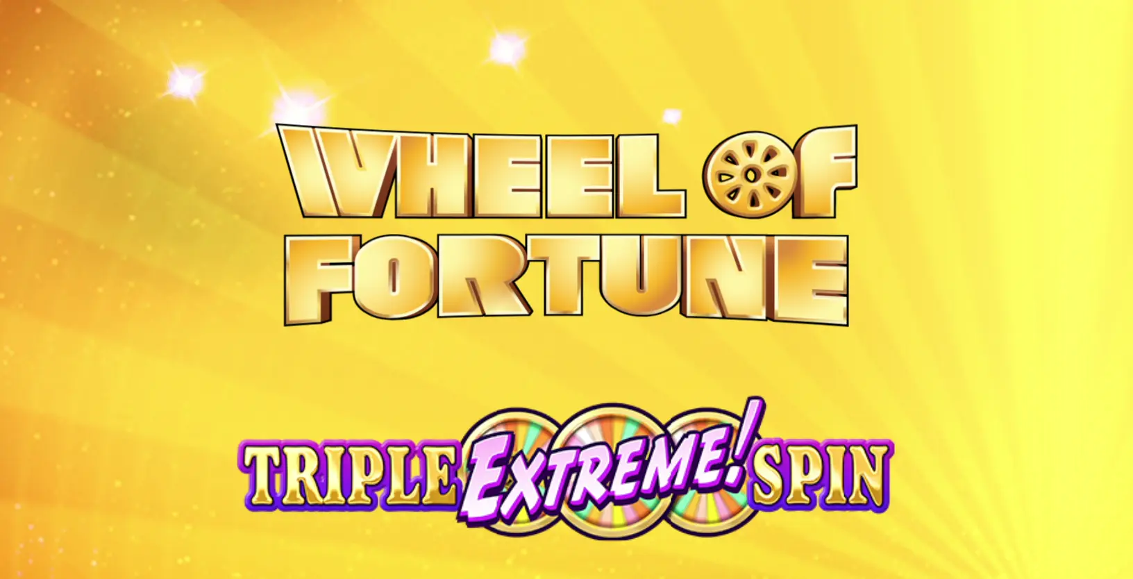 Wheel of Fortune Triple Extreme Spin - Game Title