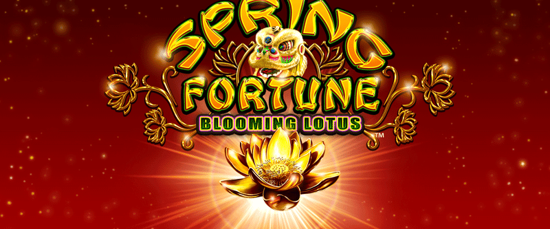 Spring Fortune Blooming Lotus - Game Title