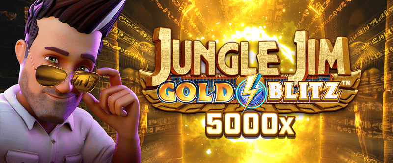 Jungle Jim Gold Blitz - Game Title
