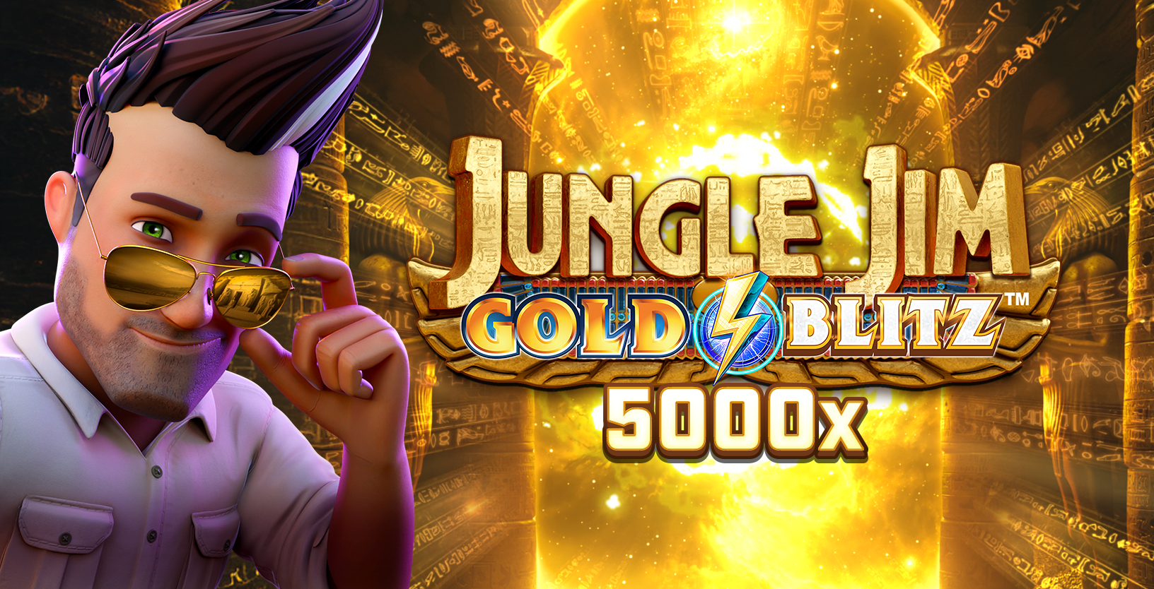 Jungle Jim Gold Blitz - Game Title