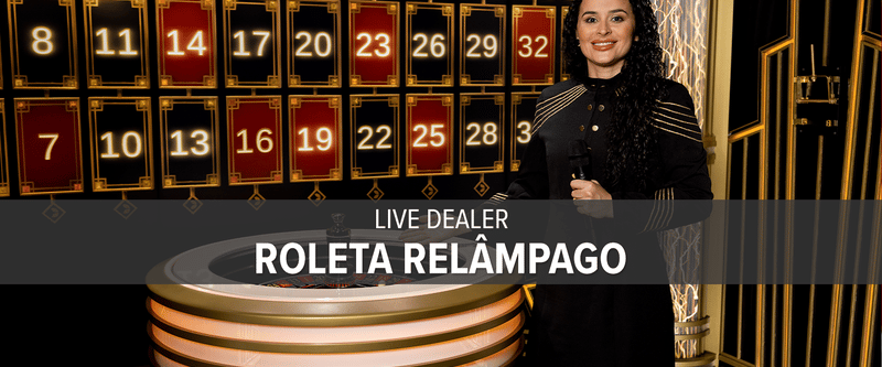 Live Dealer Roleta Relâmpago - Game Title