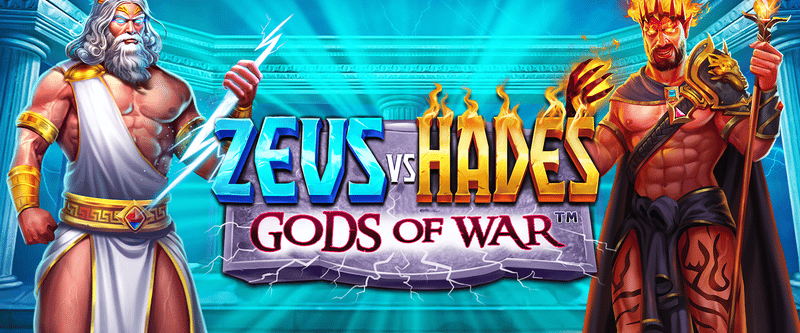 Zeus vs Hades - Gods of War - Game Title
