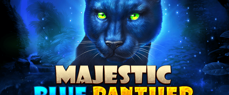 Majestic Blue Panther - Game Title